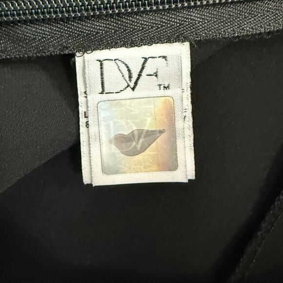 Diane von Furstenberg DVF Black Elena Crepe Silk Wide Leg Pants Trousers size 0 - Picture 3 of 13